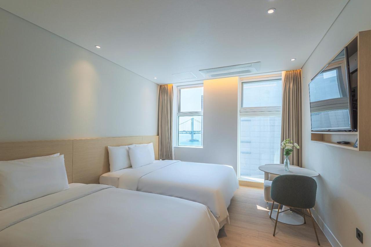 Hotel Marine View Пусан Экстерьер фото